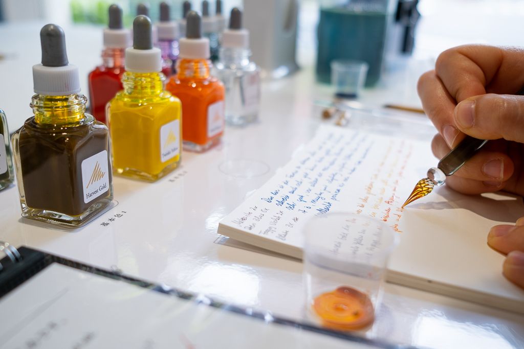 Creating your own ink in Tokyo